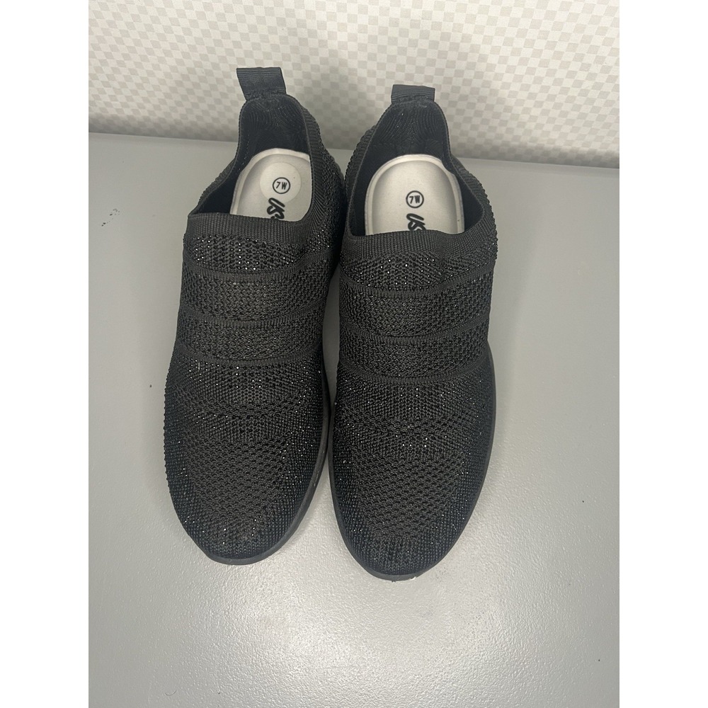 Women's Non-Slip Jogging Sneakers Casual Slip On Walking Sports Running Shoes 7